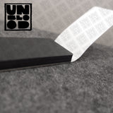 Block bristol papel negro de 300g, 9.5x5cm y 20h.