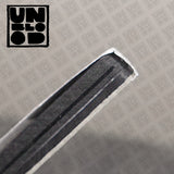 Block bristol papel negro de 300g, 9.5x5cm y 20h.